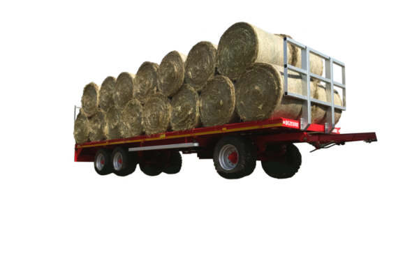 Straw trailer