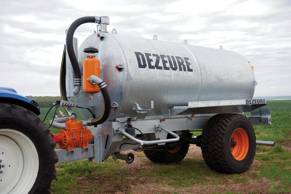 Slurry spreader farmline